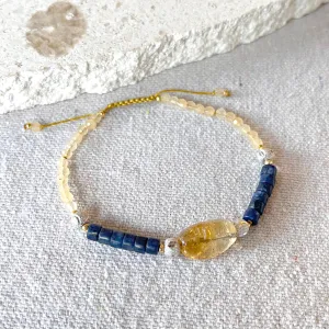 Citrine Shambala Bracelet