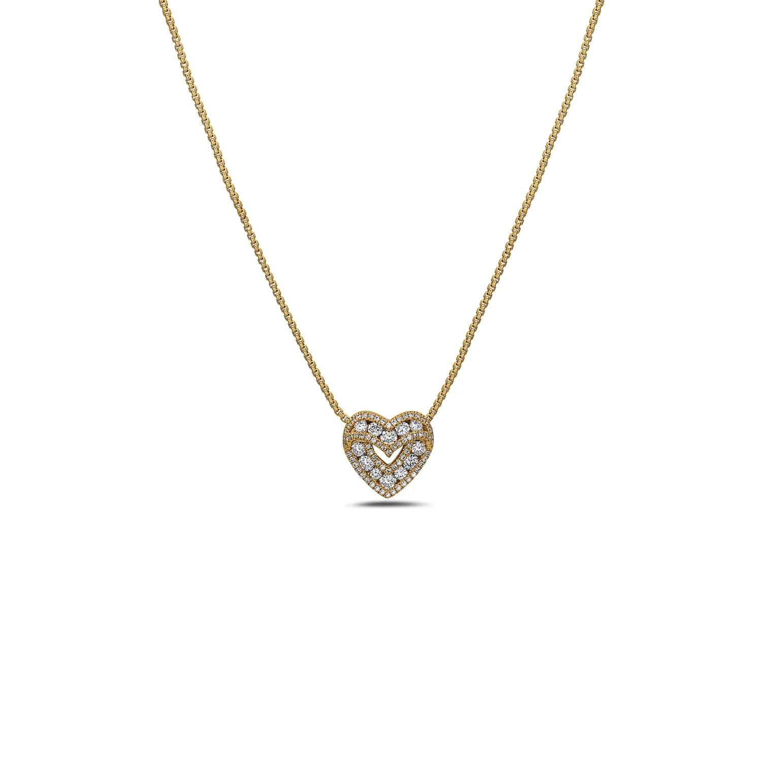 Diamond Sweetheart Pendant