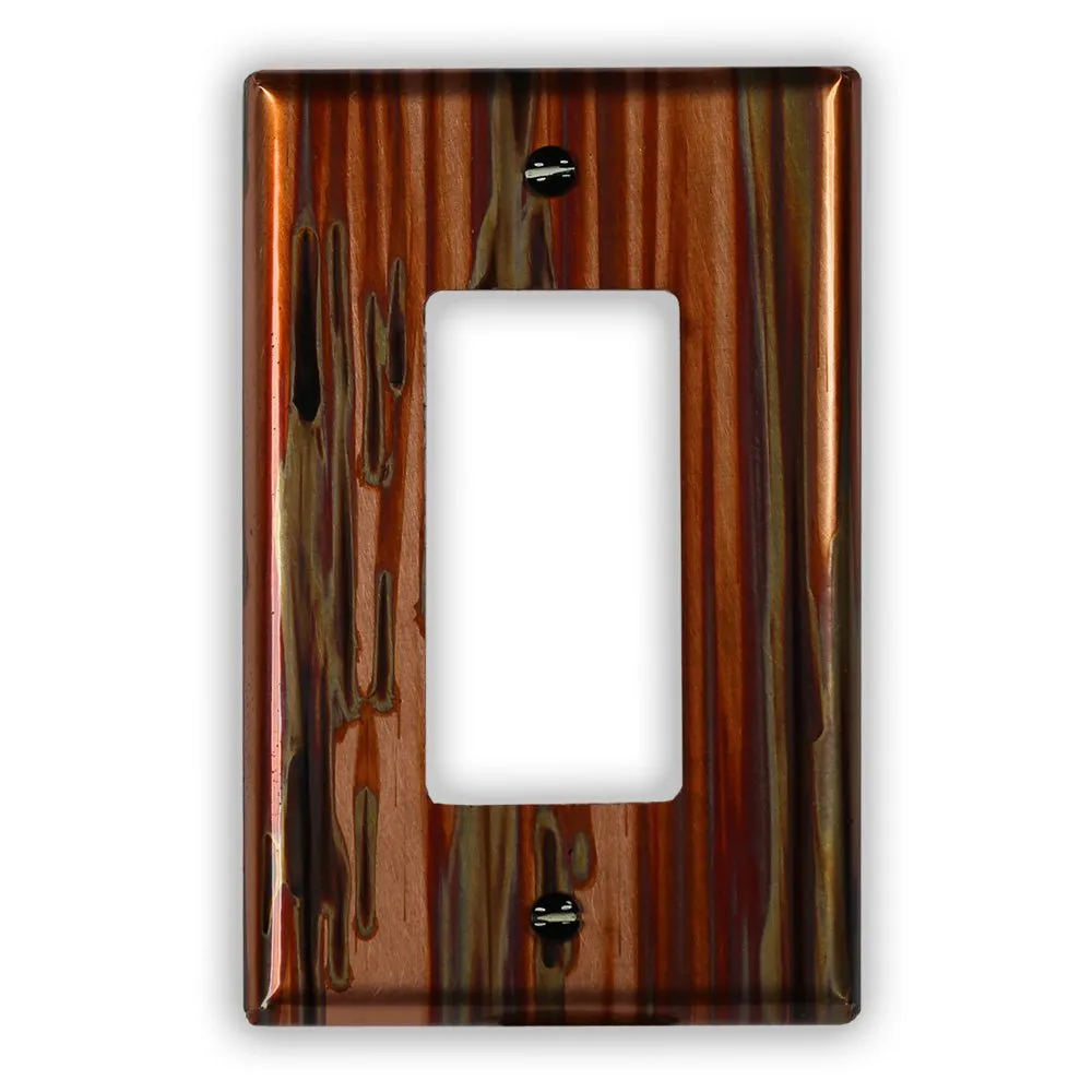 Enchantment Vertical Copper - 1 Rocker Wallplate