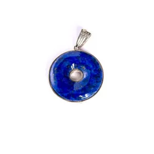 Lapis Lazuli Quimey Pendant | Handmade Jewelry | Inspired by the Chilean Highlands