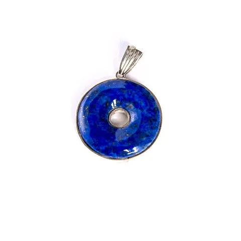 Lapis Lazuli Quimey Pendant | Handmade Jewelry | Inspired by the Chilean Highlands