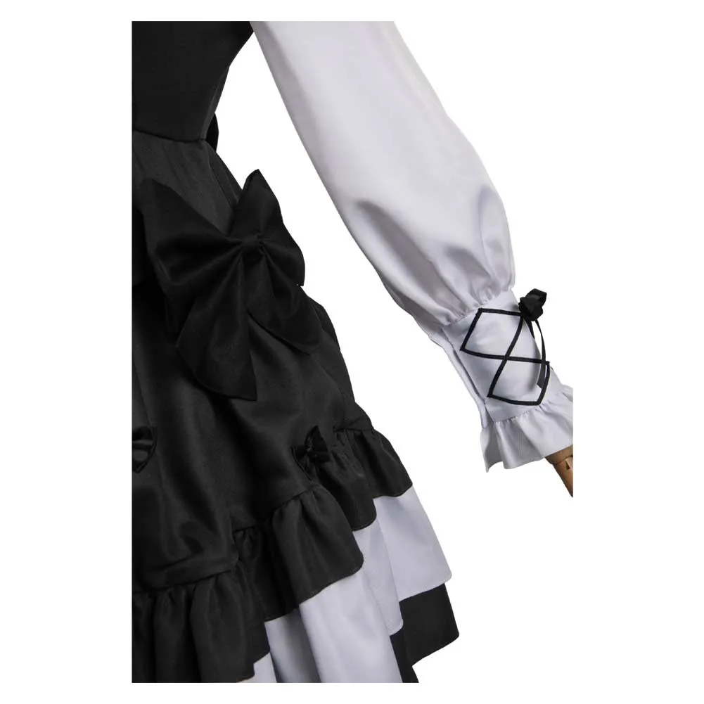 Puella Magi Madoka Magica Madoka Kaname Women Black Dress Party Carnival Halloween Cosplay Costume