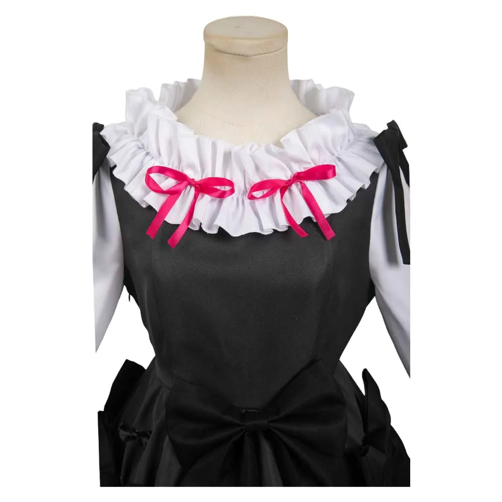 Puella Magi Madoka Magica Madoka Kaname Women Black Dress Party Carnival Halloween Cosplay Costume