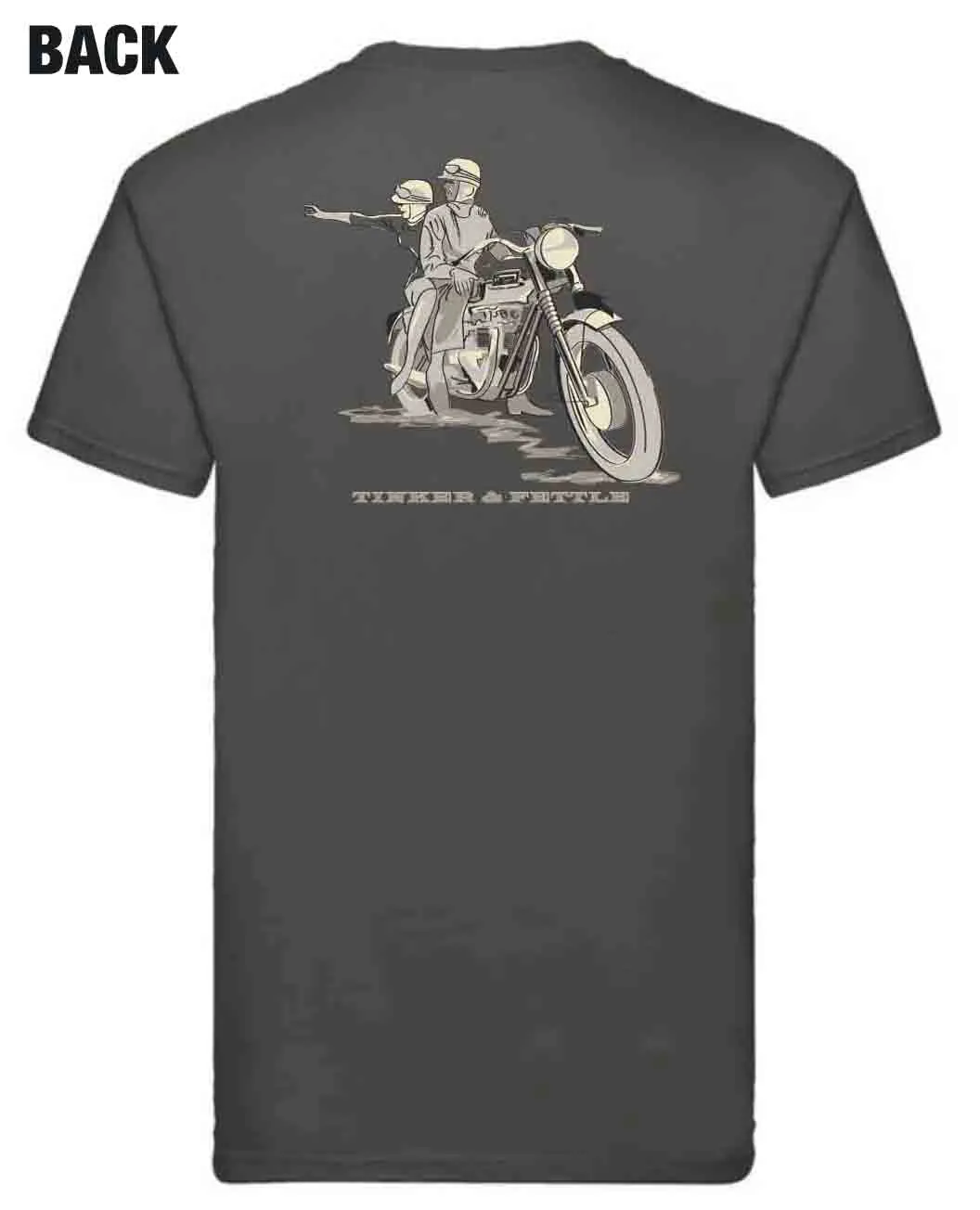 Retro early 1960s Bonneville image from Tinker & Fettle