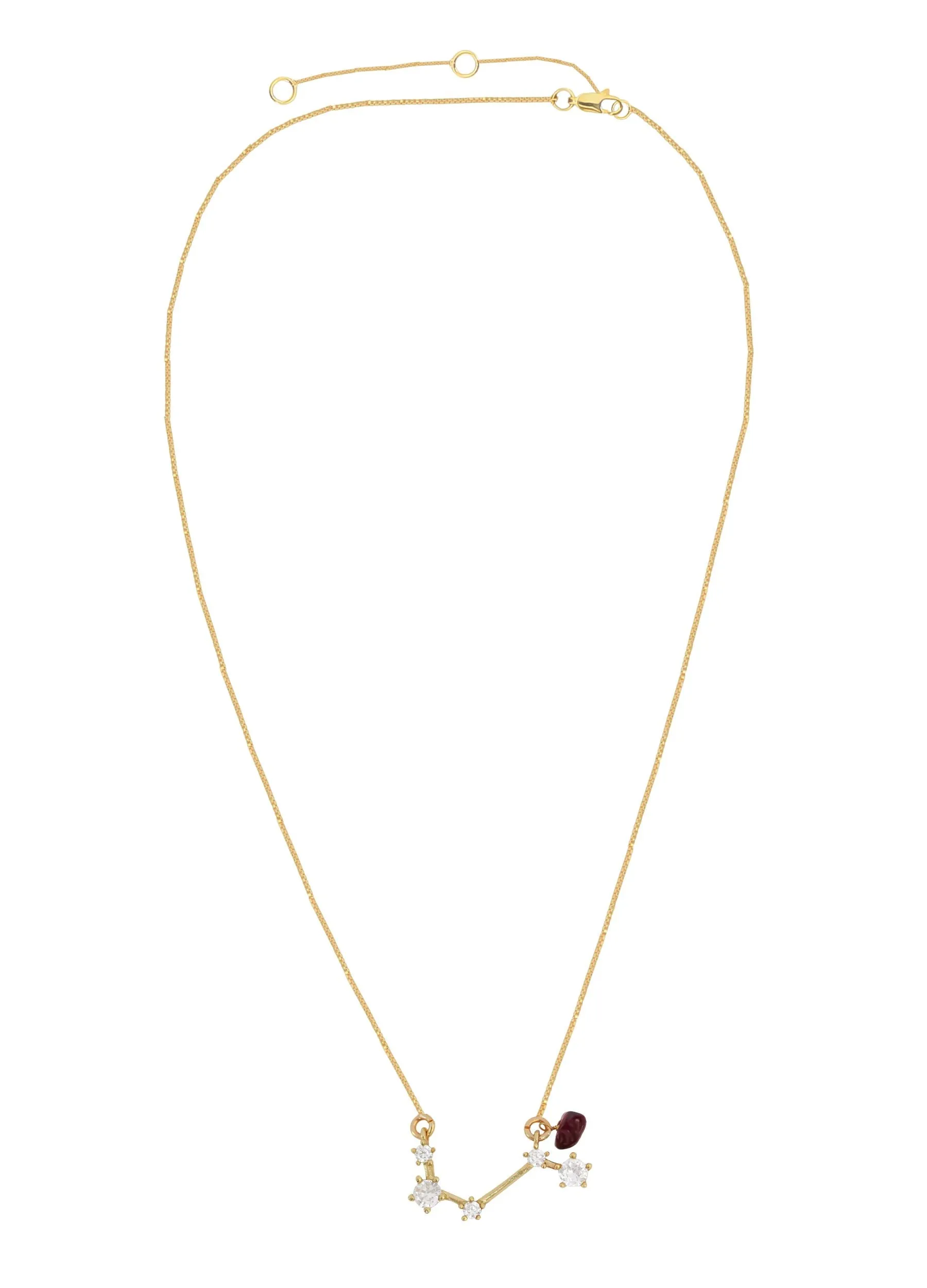 Star Aries Zodiac Necklace