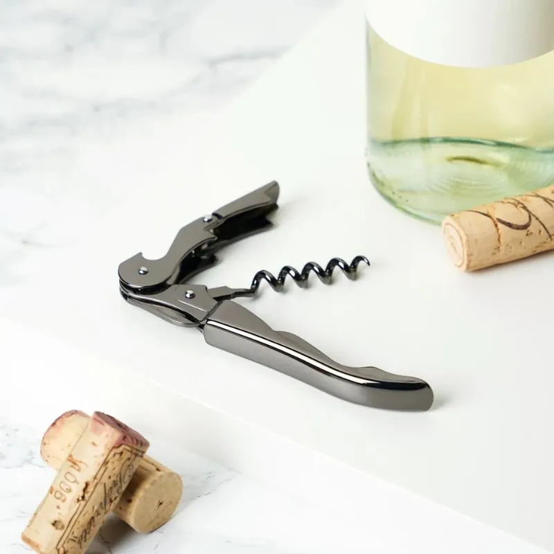 Viski | Gunmetal Signature Double Hinged Corkscrew